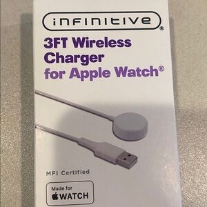 Infinitive 3FT Wireless Charger for Apple Watch